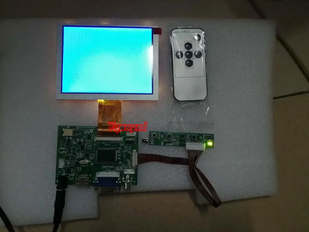 Плата драйвера HDMI + VGA AV 10 1-дюймовый ЖК-экран ZJ050NA-08C 5 0*640 50-контактный дисплей