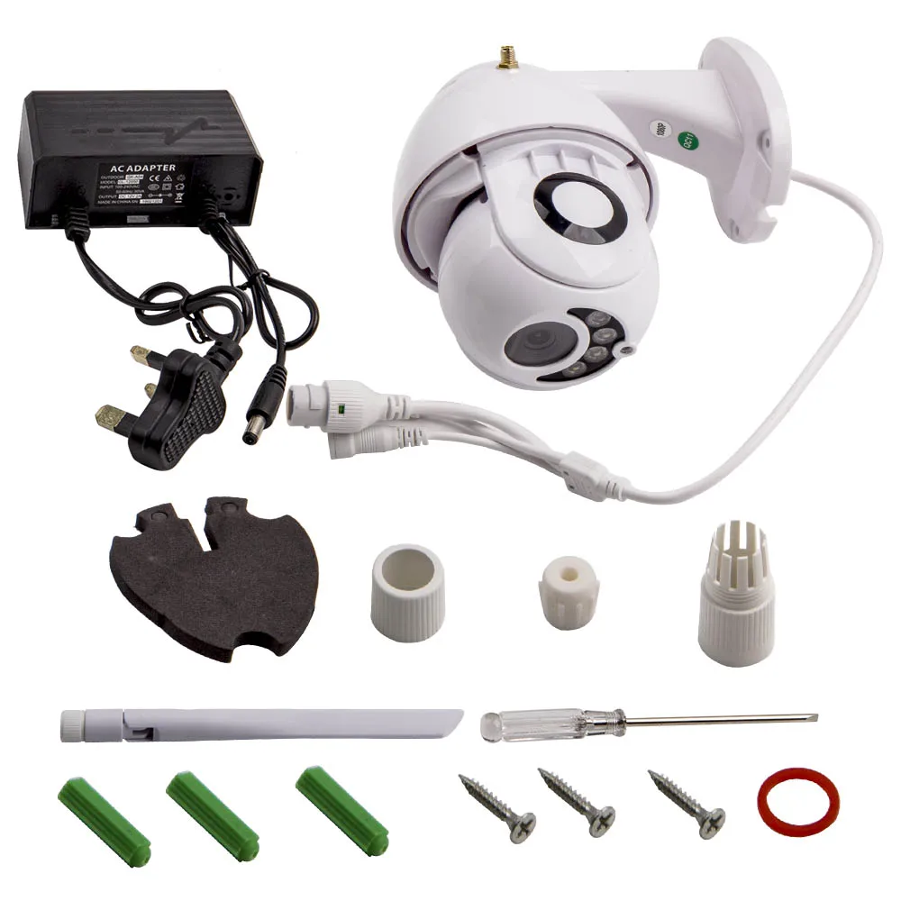 

1080P WIFI IP Camera Wireless Outdoor CCTV HD PTZ Smart Home Security IR Cam