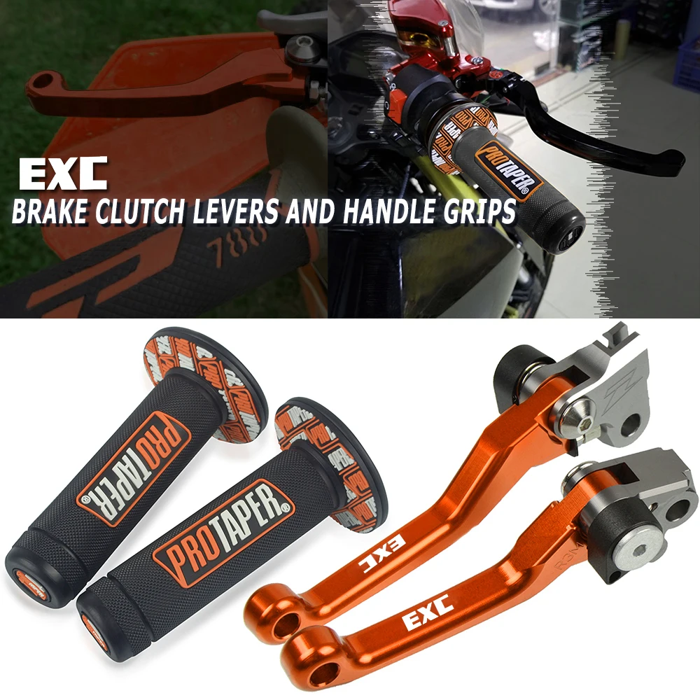 

For 125EXC SIX DAYS 200EXC 250EXC 500EXC 525EXC 300EXC 400EXC Motorcycles Accessories Brake Clutch Levers and handle grips EXC