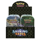 76 карт, разноцветная цилиндрическая банка для покемона TCG: сияющие Fates