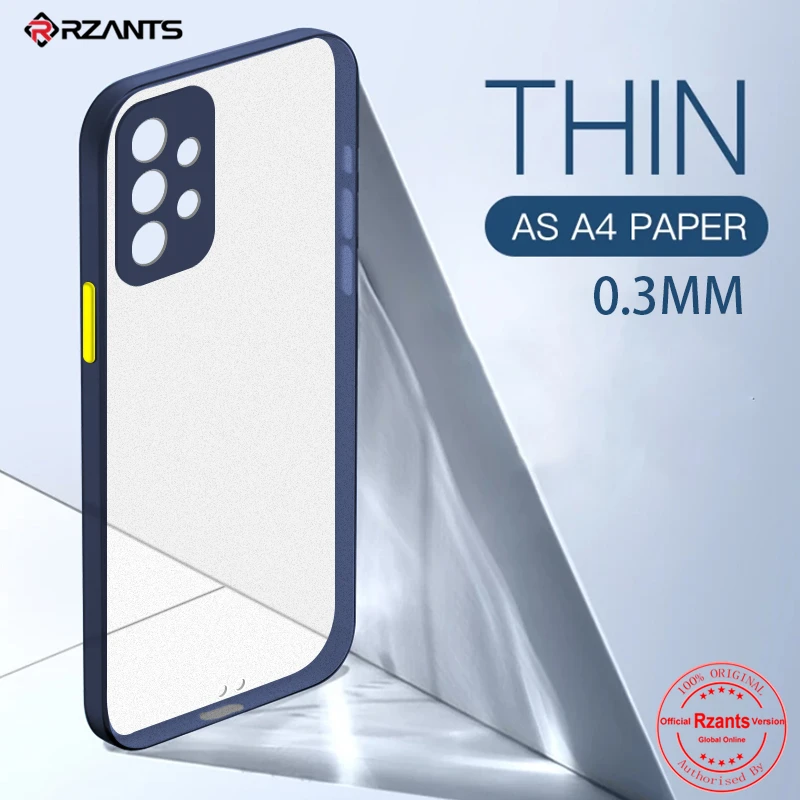 

Rzants For Samsung Galaxy A52 A72 A32 4G 5G Case Anti fingerprint Soft Casing 0.3MM Ultra Slim Thin Cool Clear Cover