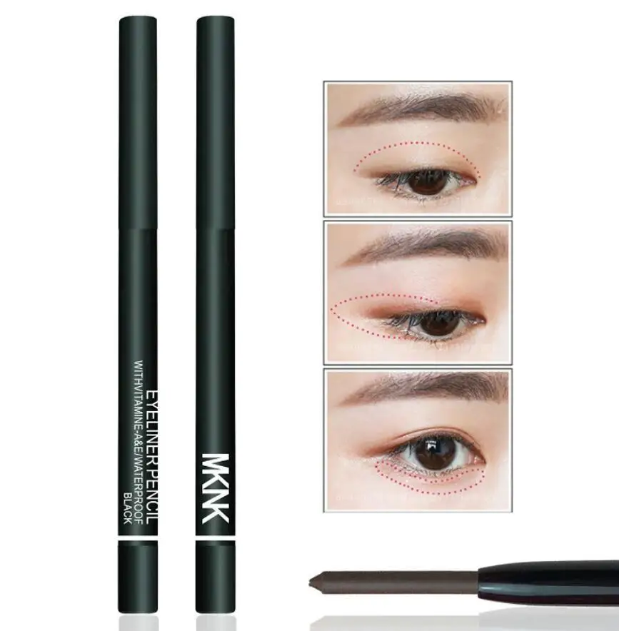 Автоматическая вращающаяся подводка для глаз Водостойкий карандаш стойкий