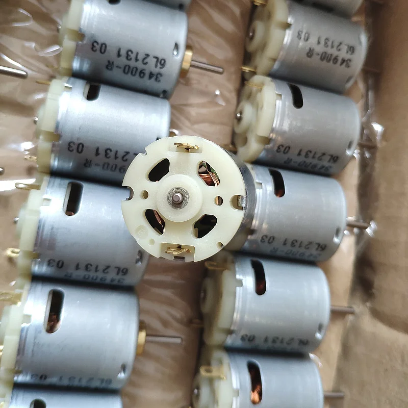 Абсолютно и JOHNSON 365 двигатель постоянного тока высокой скорости двигателя 12V 12800 об/мин 27,5*32,5mm щетка углеродная мотор