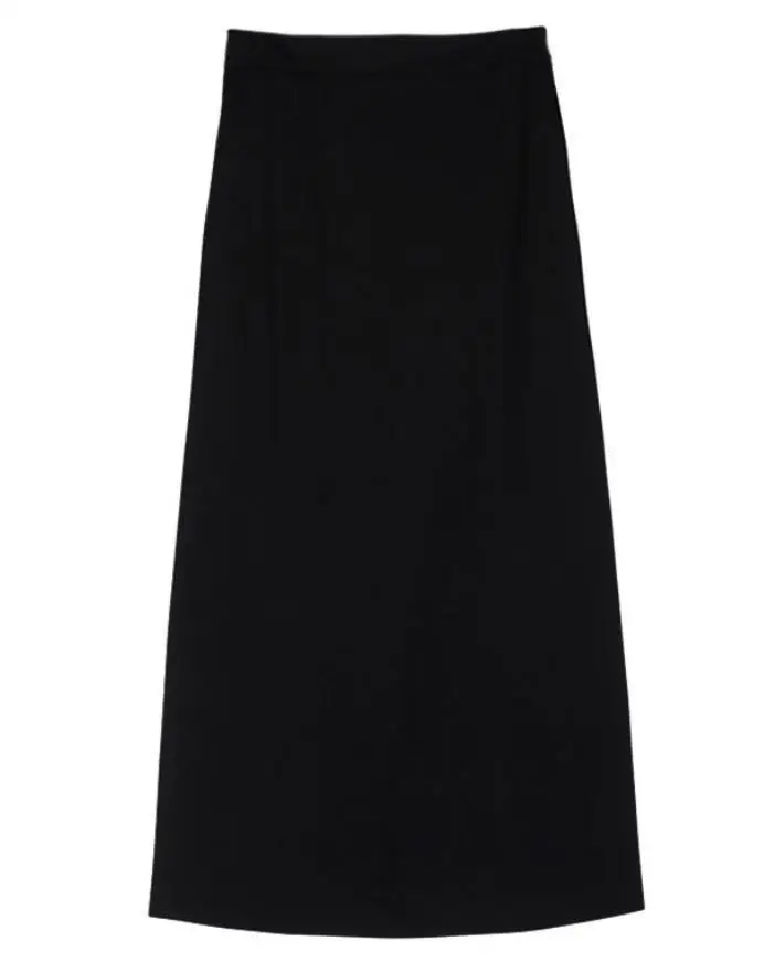 

Winter temperament loose Plaid medium length thickened skirt women's Knee Skirt student skirt