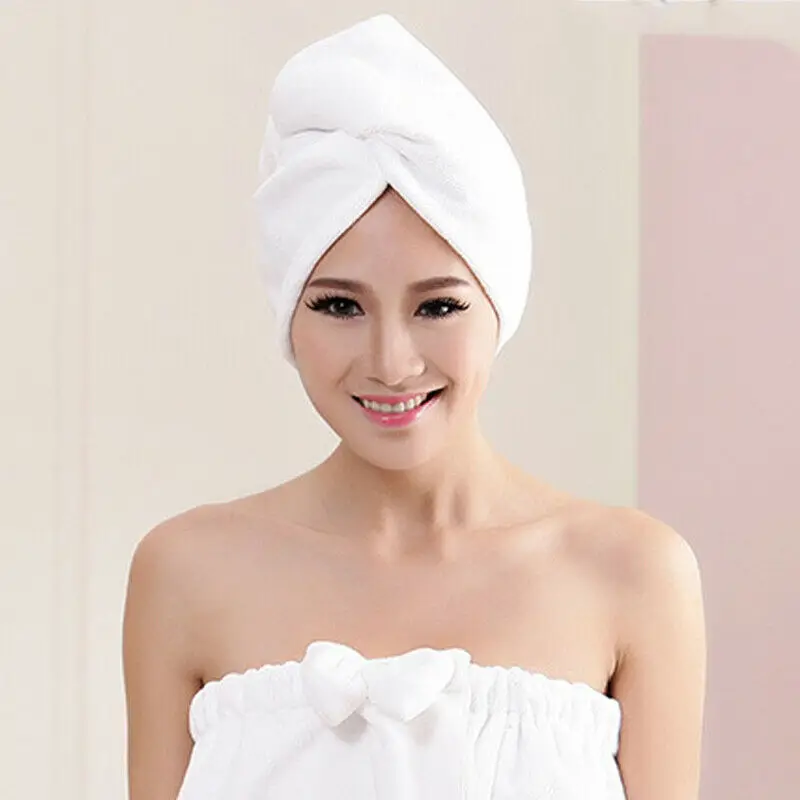 Быстросохнущее искусственное полотенце из микрофибры для ванной комнаты волос