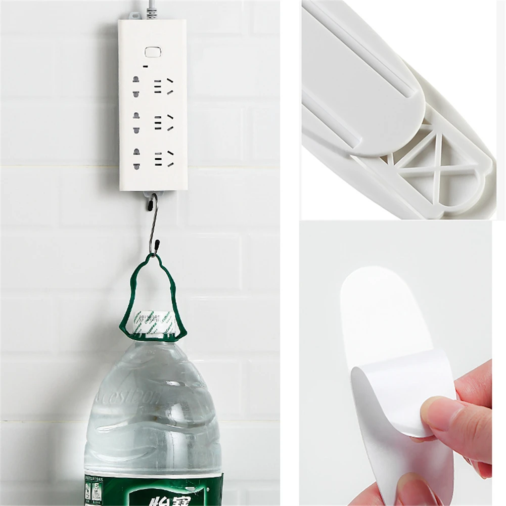 4 шт. самоклеющиеся настольные Розетки держатель кабельный менеджер мощность