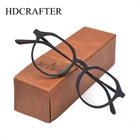 Деревянная оправа для очков HDCRAFTER, ретро оптические очки для мужчин и женщин, оправы для очков, компьютерные очки