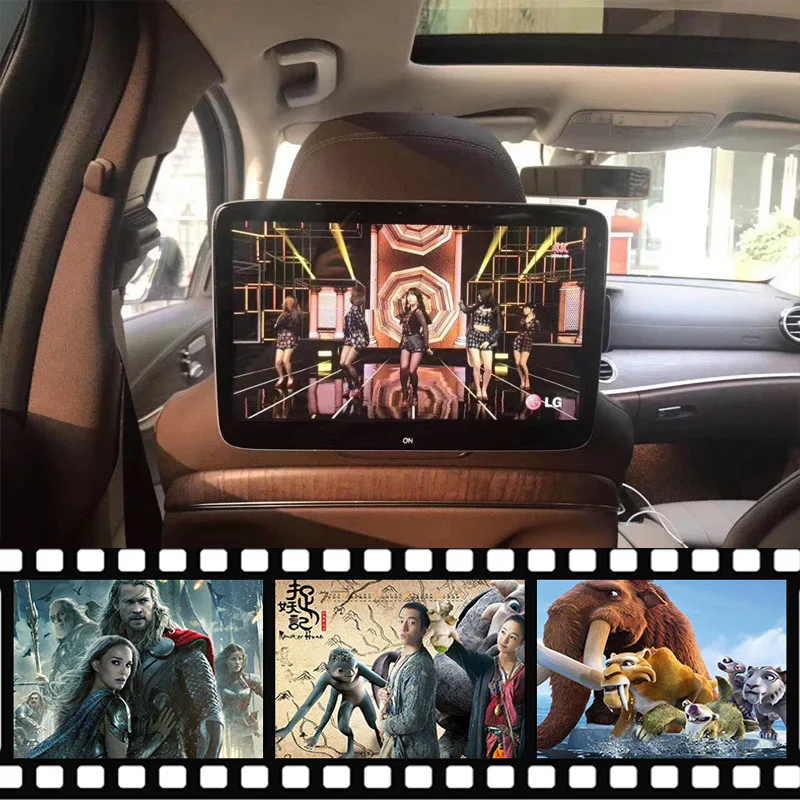 

SilverStrong New UI Android Headrest Screen For Mercedes Benz Rea Seat Video Player GLS GLE V-Class C260 C300 S320 CLS63