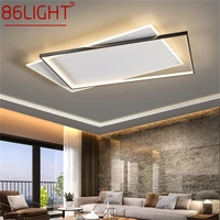 86light nordic ceiling light contemporary rectangle lamp fixtures led 3 colors home for living dining room