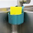 Стойка для слива кухонной раковины и губчатого мыла, пластиковая подвесная корзина для хранения, смеситель, домашний кухонный инструмент