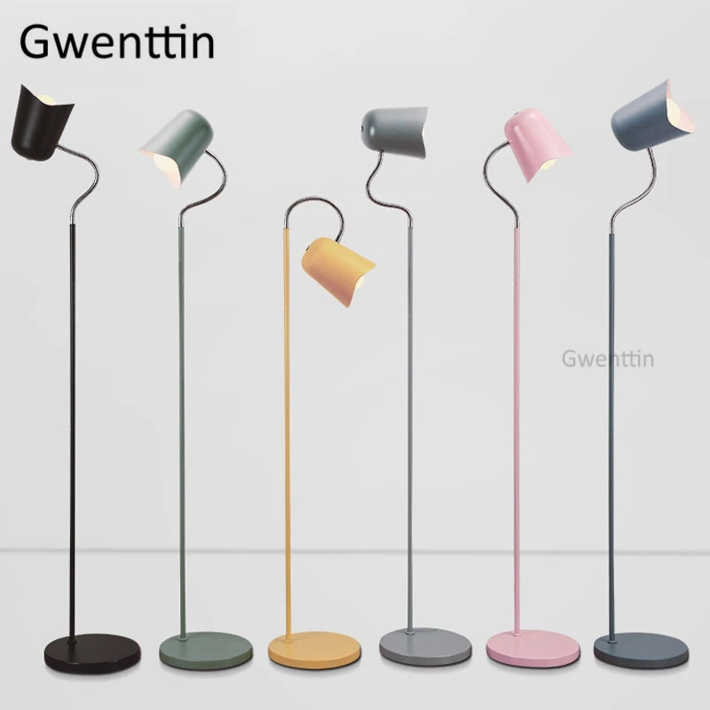 Современный Регулируемый напольный светильник светодиодная настольная лампа