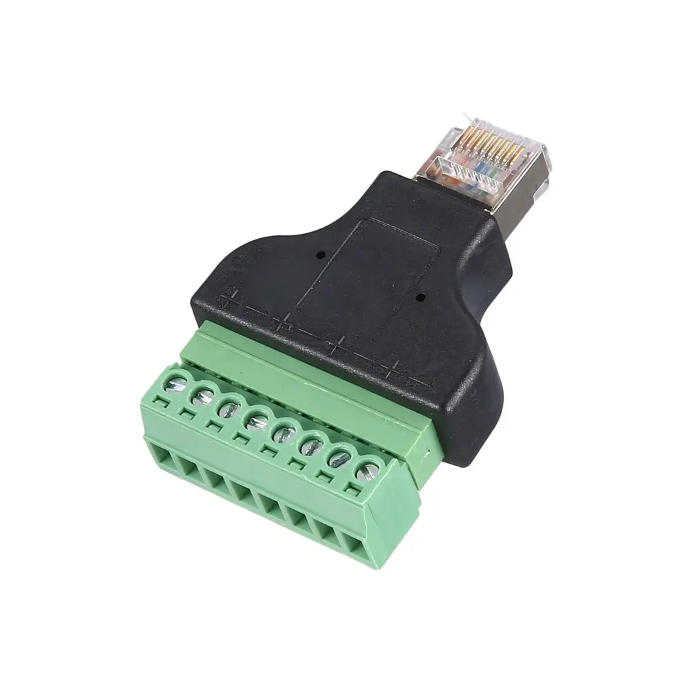 8P8C RJ45 штекер для AV винтовой клеммы 8 Pin CCTV Блок | Обустройство дома