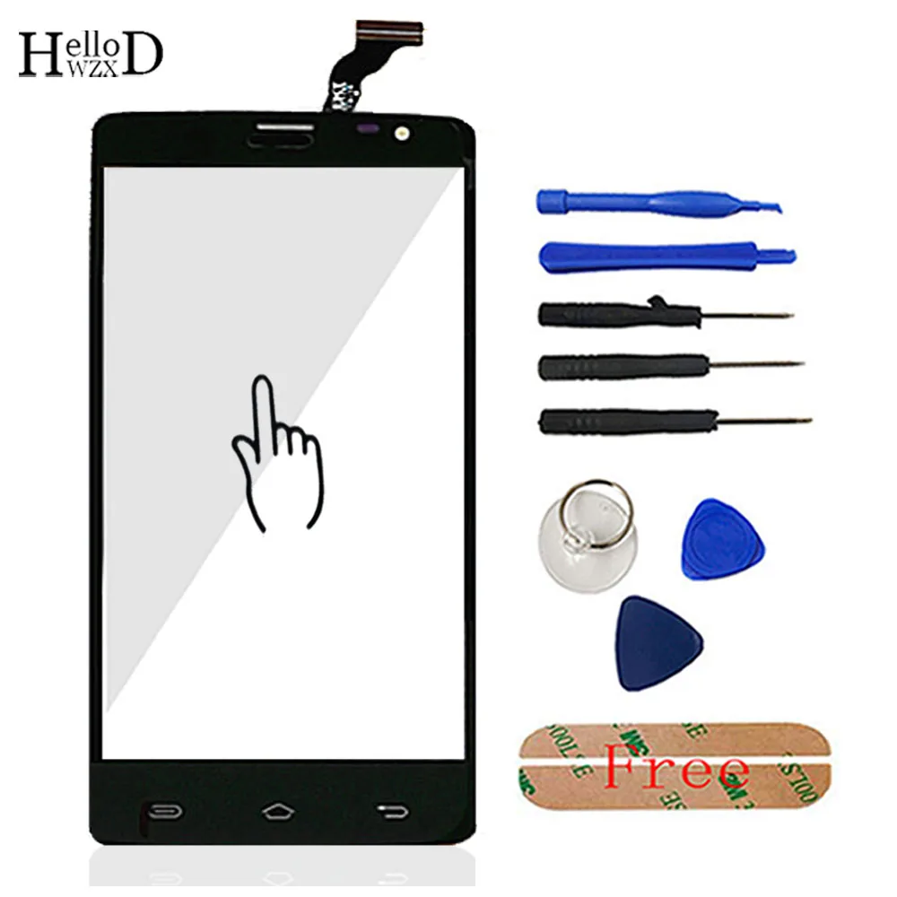 

5'' Mobile TouchScreen Touch Screen Glass For Ulefone Be Pure Front Glass Digitizer Panel Lens Sensor Tools Adhesive