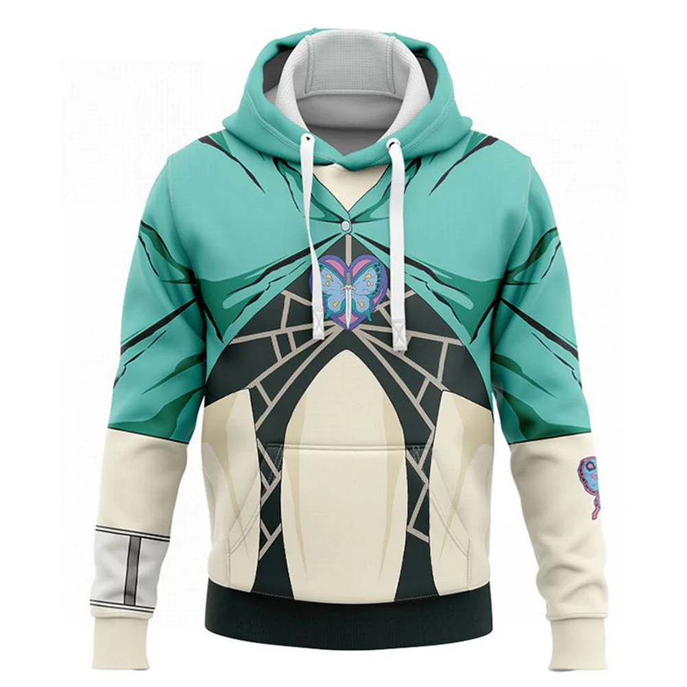 Толстовка с капюшоном для косплея по мотивам аниме невероятные приключения