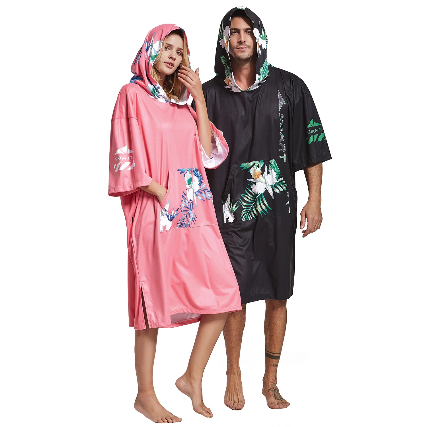 Профессиональный Для женщин пляжный солнцезащитный плавательный плащ накидка с