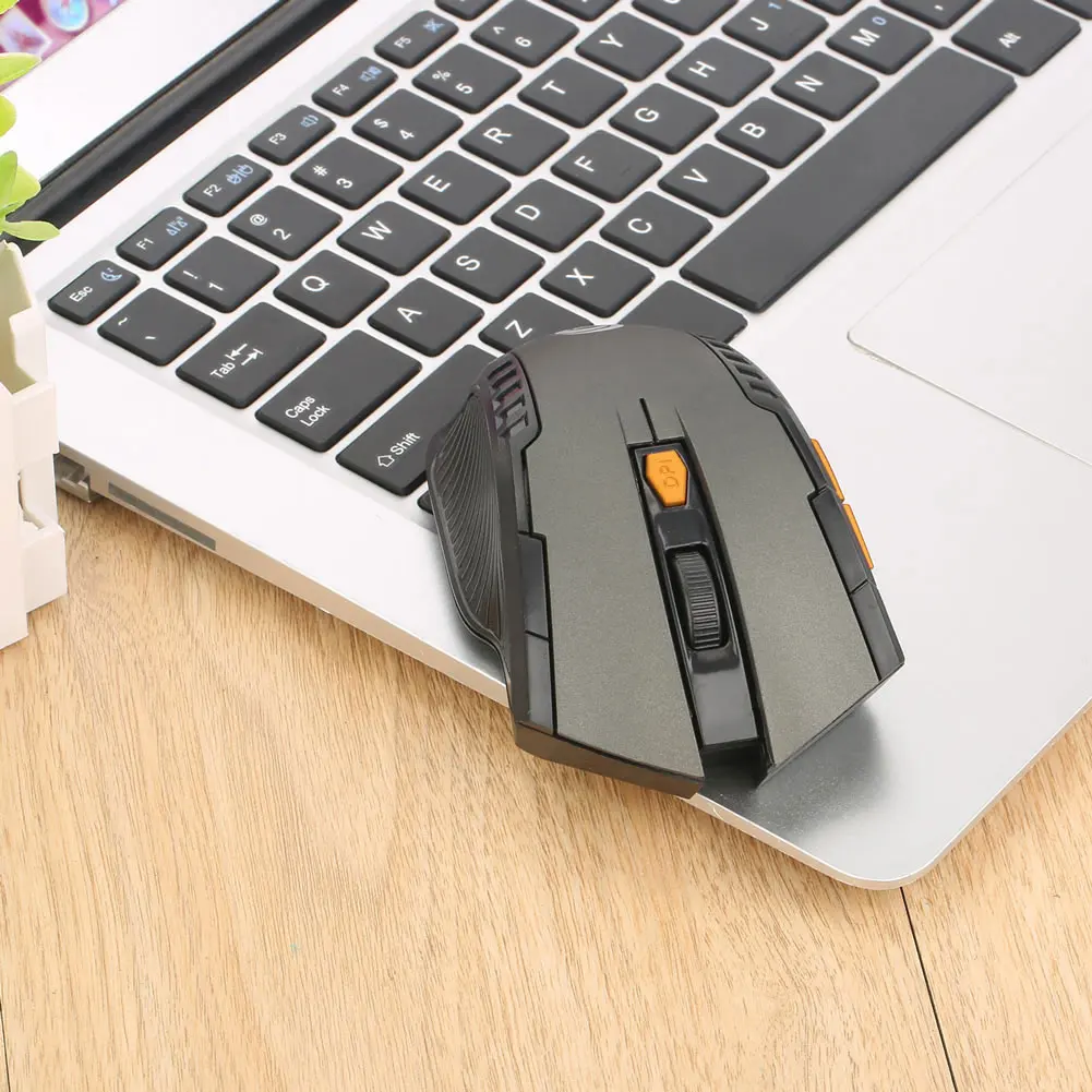 2 4 ГГц USB Беспроводная оптическая мышь 2000 dpi 6 кнопок ПК ноутбук компьютерные