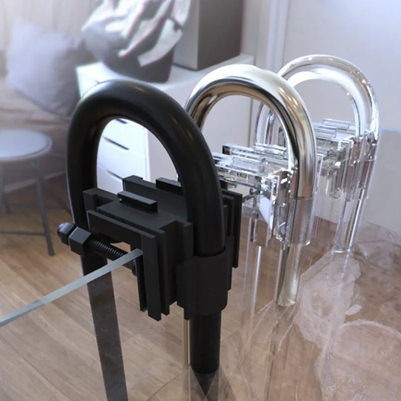 

1Pcs Functional Aquarium Water Tube Holder Water Pipe Hose Mount Bracket Pipe Water Tube Fixed Clip Fish Tank Hose Clamp