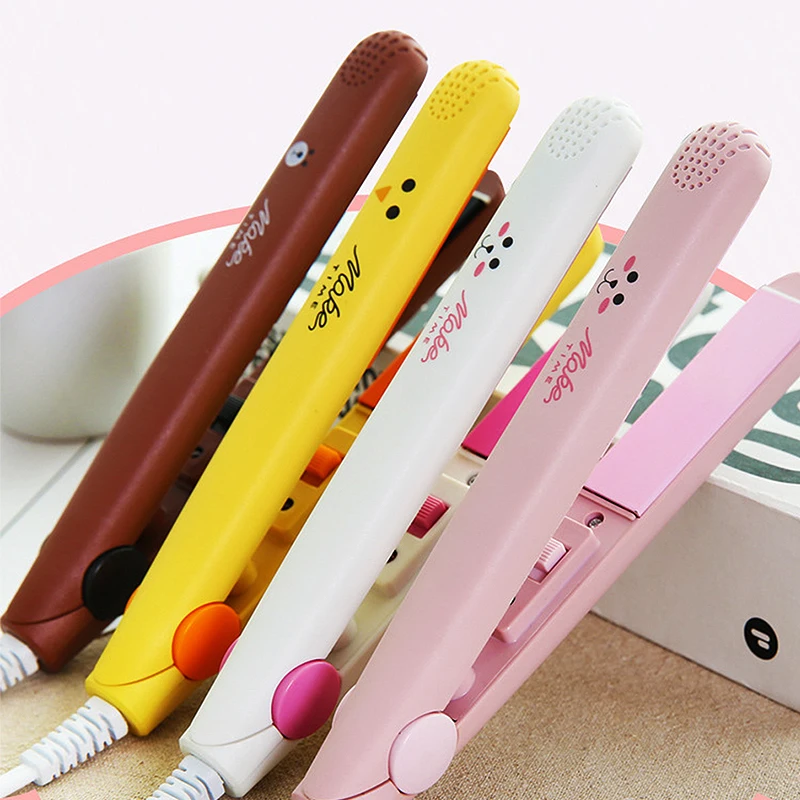 Новинка мини выпрямитель для волос машинка стрижки щипцы завивки вьющихся