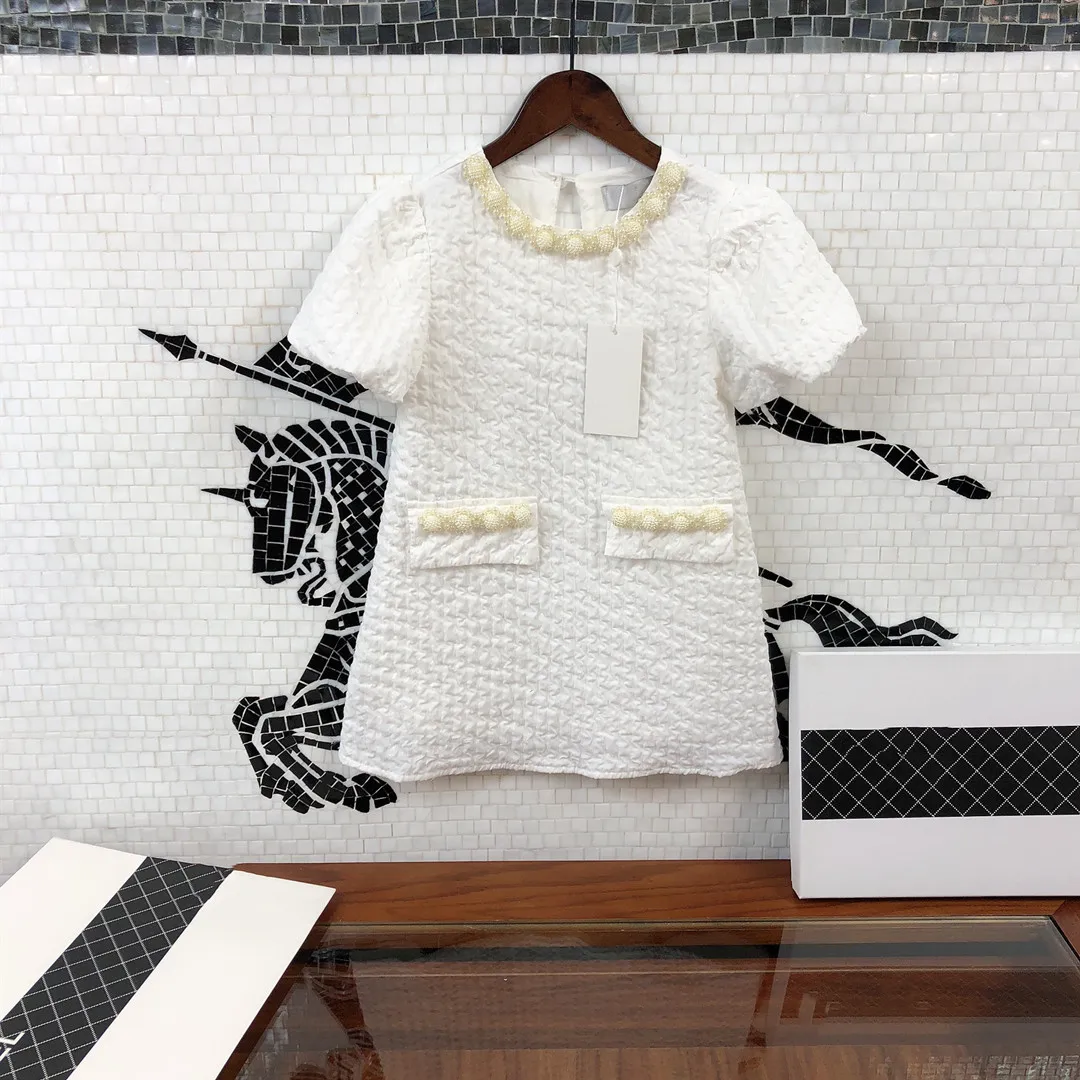 

Girls dress spring 2021 new children's princess dress small fragrance and sweet designer kids clothes