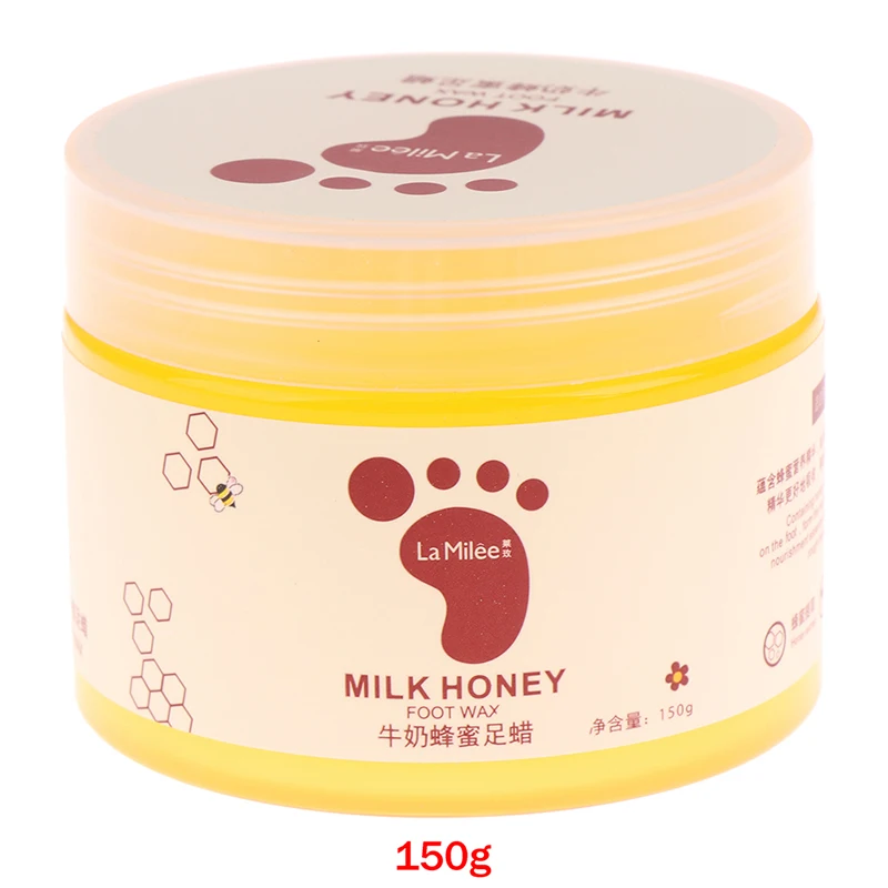 

Honey Milk Foot Wax Feet Mask Nourishing Whitening Dead Skin Exfoliating