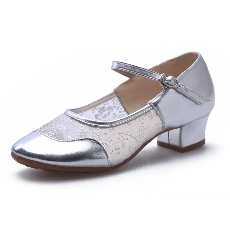 Новинка женская обувь для танцев на квадратном каблуке Всесезонная с мягкой