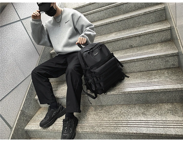 

YJ1548 2021 new Japanese fashion trend backpack 2021 new Korean version of Harajuku casual all-match backpack female