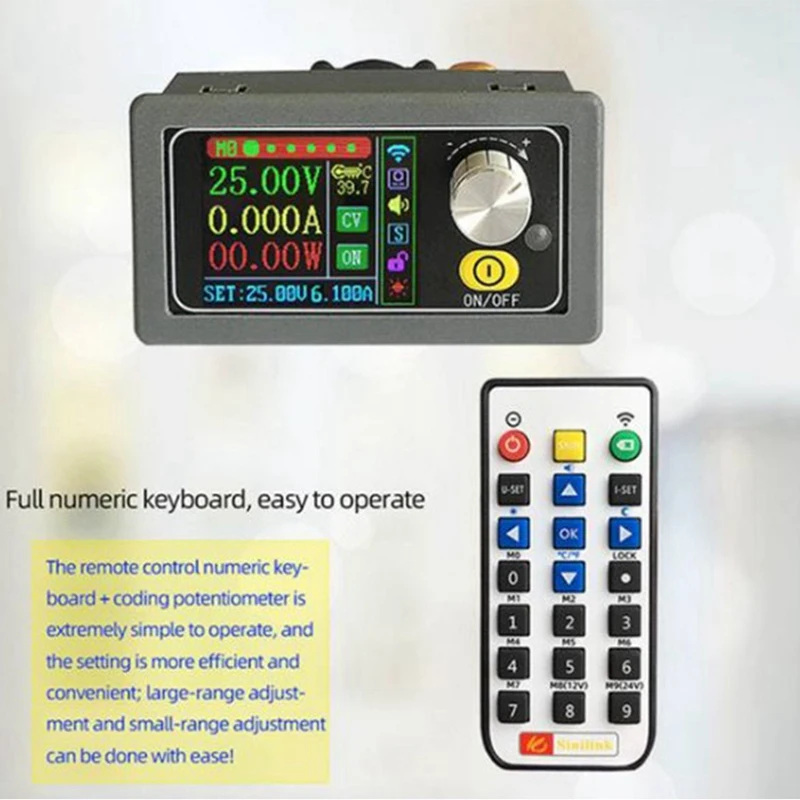 

XYH3606 DC DC Boost Buck Converter CC CV 0-36V 6A Power Module Adjustable Regulated Laboratory Power