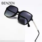 BENZEN Новые поляризационные солнцезащитные очки женские модные большие солнцезащитные очки в оправе женские очки для вождения 6676