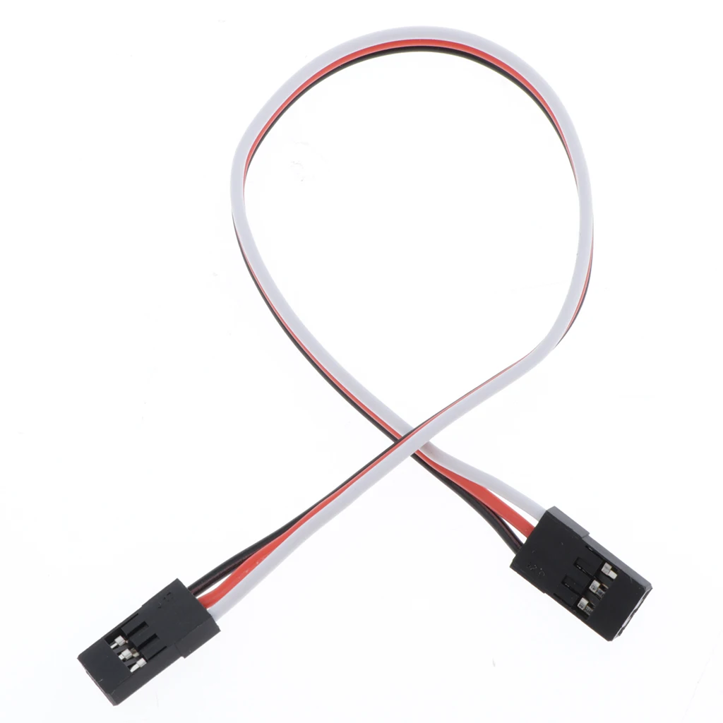 

Servo Steering Gear Extension Cable Wires Connect Line Metal 3-Color 200mm