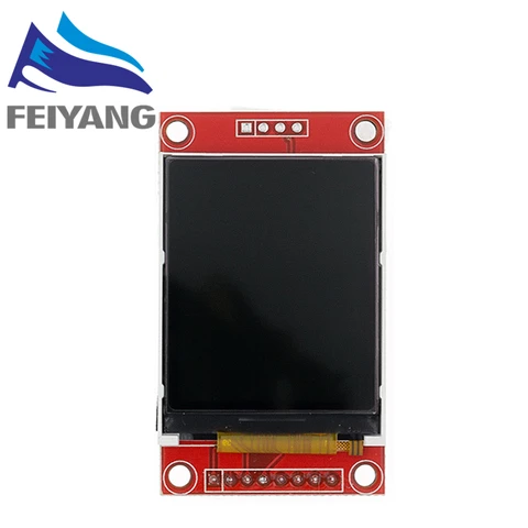 ЖК-модуль TFT 1,8 дюйма, модуль ЖК-экрана SPI serial 51 драйвера 4 ввода-вывода, разрешение TFT 128*160 для Arduino