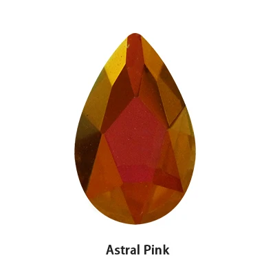 Astral Pink 36 шт цветные Стразы для ногтей с плоской задней поверхностью, украшения для ногтей, Хрустальные стеклянные камни для маникюра, 3D блестящие стразы, драгоценные камни, сделай сам, плач - Цвет: Astral Pink