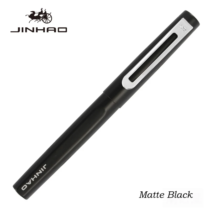 Новинка Jinhao 599 Высококачественная цветная металлическая перьевая ручка 0 5 мм