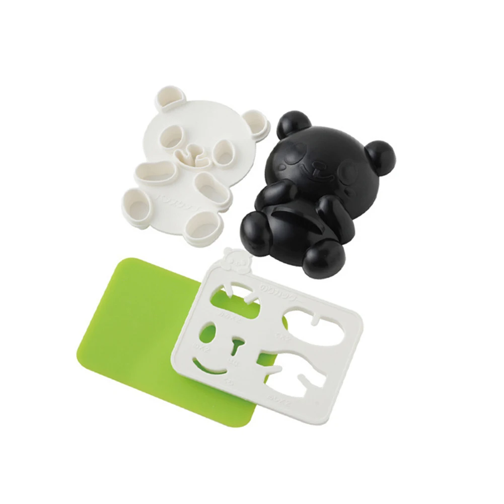 Экономичная 2 шт мультяшная панда суши форма для рисовых шариков сэндвич