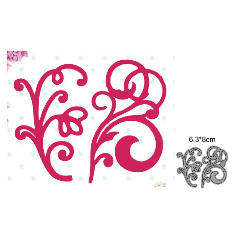 

Vines Strip Metal Cutting Dies Cut Die Mold Scrapbooking dies Decoration Paper Craft Embossing Dies New For 2021 Stencils dies