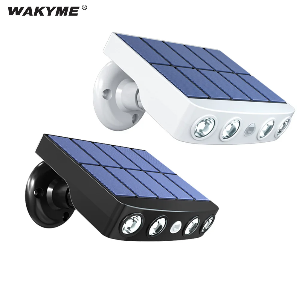 

Solar Wall Light Outdoor LED Street Lamps PIR Motion Sensor Waterproof Pathway Spotlight for Patio Yard Garden Solar Lamp