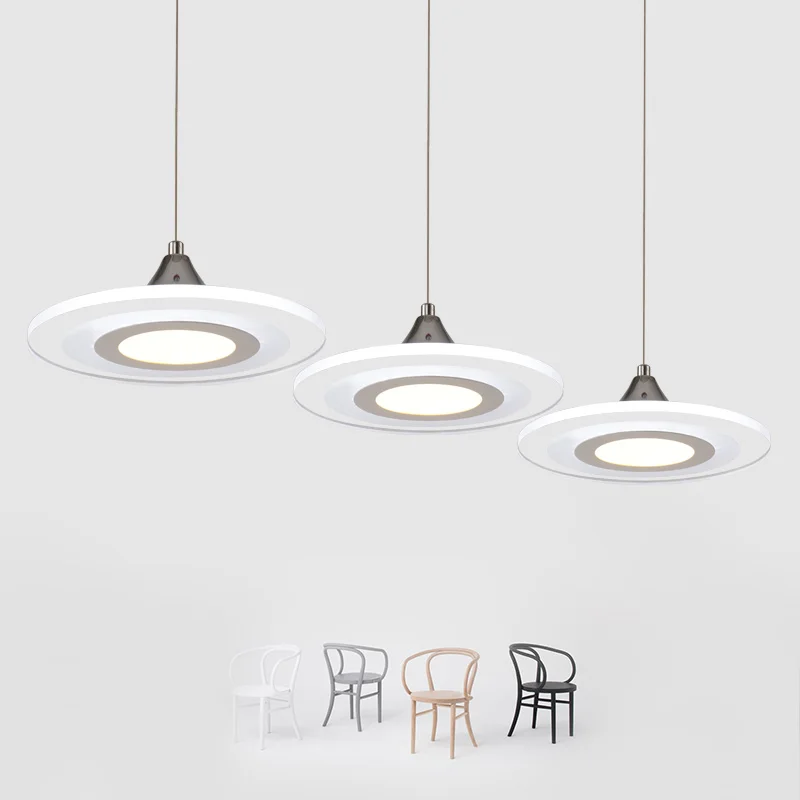 Подвесные светильники шнур лампа для столовой люстры 90-260 В кухни светодиодный