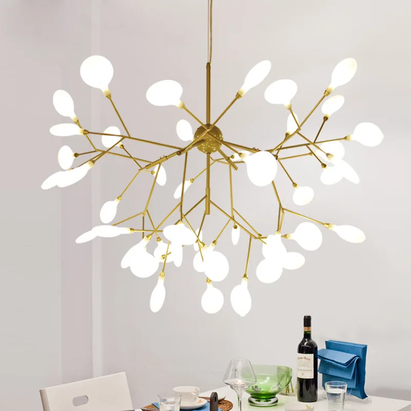 Heracleum люстра ветка ветки дерева Светлячок освещение гостиной спальни кухни