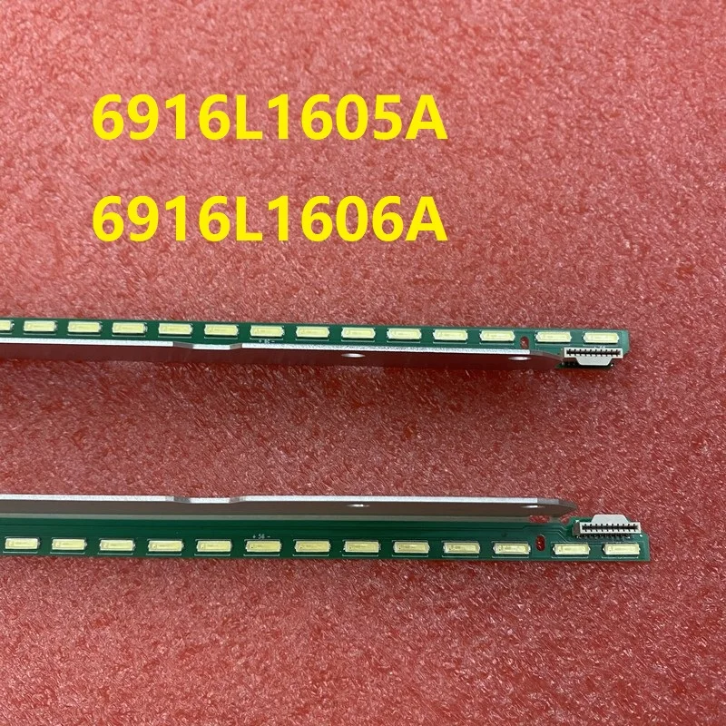 Фото Светодиодная лента для подсветки LG 55LB870V 55 V14 ART9 TV R L Type 6920L-0001C HS6413 2C.6916L1605A 6916L1606A lc550uh LG F1, 2 шт. светодиодный компл. №2