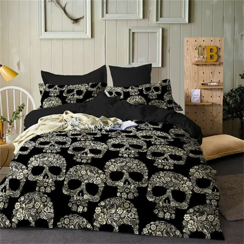 Комплект постельного белья DARMIAN с винтажным африканским принтом пододеяльник