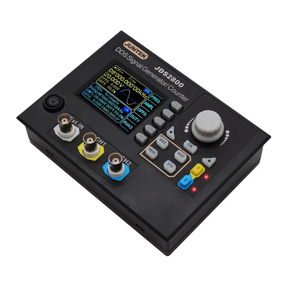 JDS2800 40M 40 МГц генератор сигналов цифровой контроль двухканальный DDS функция