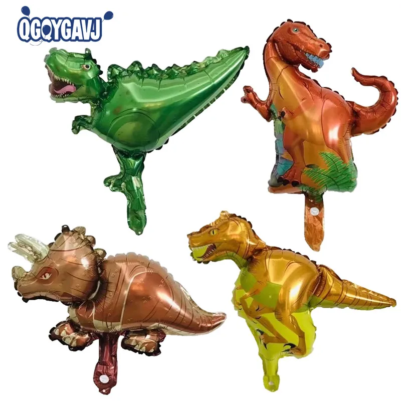QGQYGAVJ мини динозавр животные алюминиевая фольга шары День рождения | Воздушные шары и аксессуары -10000000672936