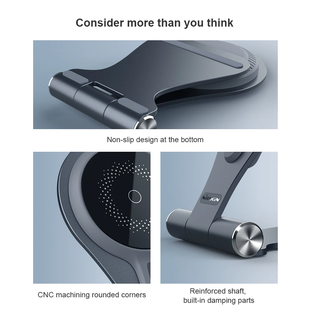 nillkin magnetic wireless charger for iphone 13 pro max 15w fast charger magstand wireless charging stand for iphone 12 pro max free global shipping
