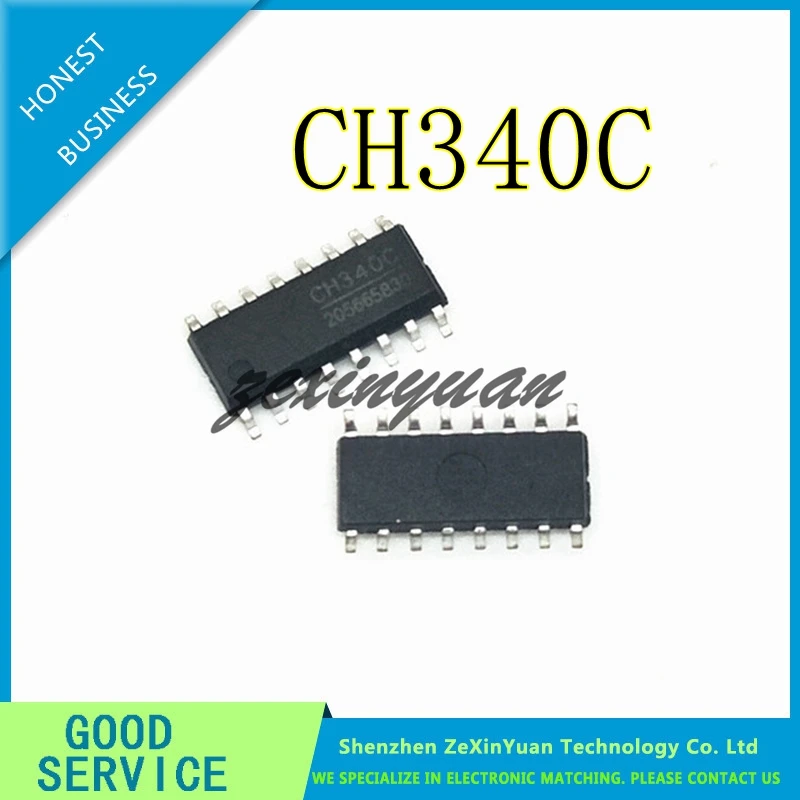 

5PCS/LOT Original CH340G CH340C CH340B CH554G CH9326 CH9328 CH9329 SOP-16 CH340T SSOP-20 CH340E MSOP-10 CH340N SOP-8 USB IC