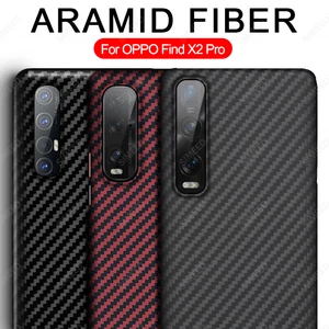 pure carbon fiber cover for oppo find x2 pro ceramic vegan leather version ultra thin for realme x2 pro reno ace 3 pro 5g case free global shipping