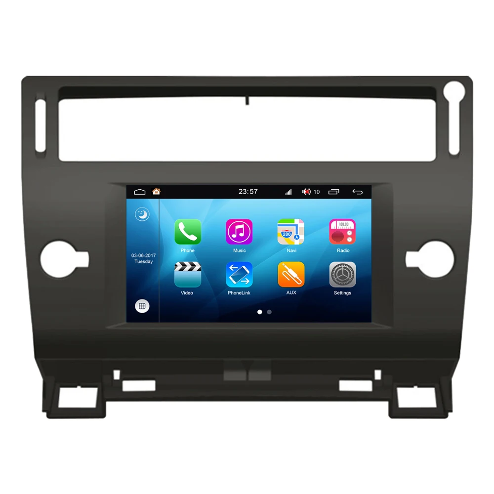 Автомобильный мультимедийный стерео проигрыватель на Android для Citroen C4 C Triumph four