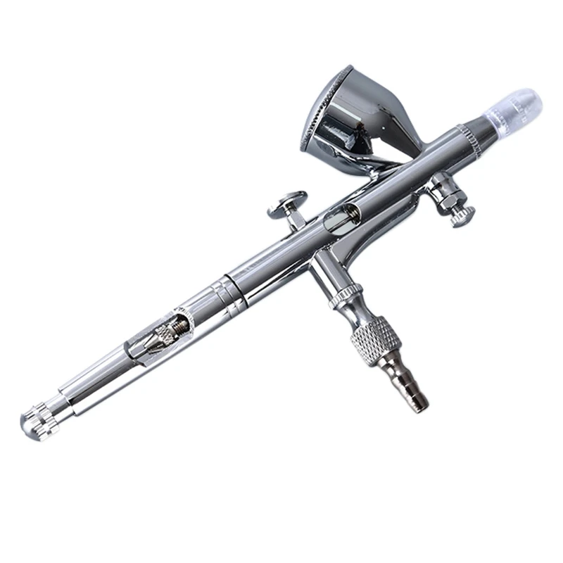 

0.2Mm Dual Action Airbrush Pen Air Brush Spray Tool Sprayer Pen Makeup Tool For Nail Art / Body Tattoos Spray / Cake