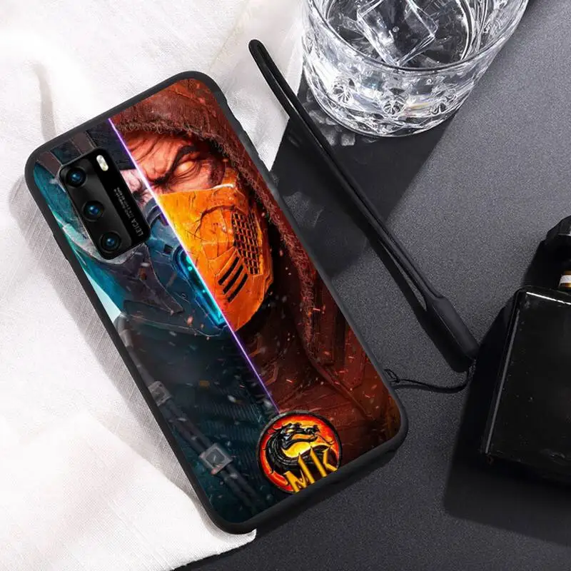 Чехол для телефона Mortal Kombat Huawei Y6 Y7 Y9 Prime 2019 Y9s Mate 10 20 40 Pro Lite Nova 5t силиконовый чехол |