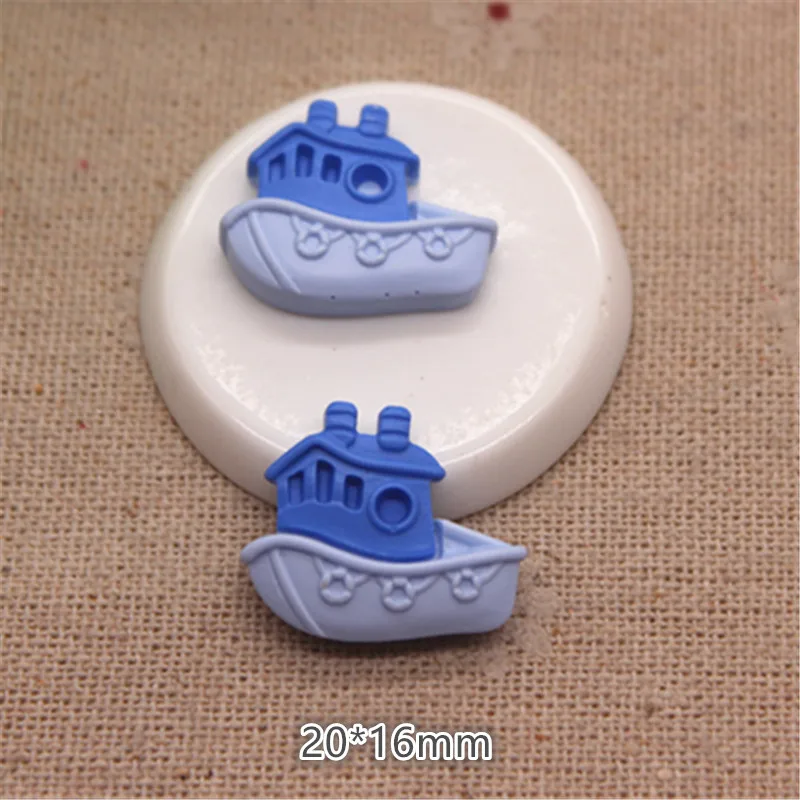 steamboat 20pcs 20 шт смешанные стили Перевозки Смола поезд/грузовик/корабль/самолет/экскаватор миниатюрный плоский Кабошон Скрапбукинг сделай сам - Цвет: steamboat 20pcs