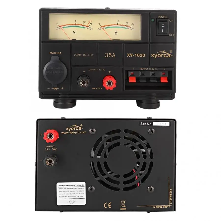 Морской лодка Регулируемый источник питания стабилизированный DC стабилизатор 35A