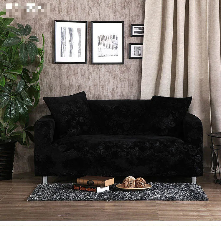 Тиснение стрейч диван крышка для Гостиная мульти Размеры все включено кожаный из